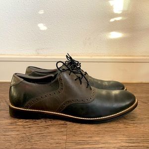 Red Tape Men's Oxford Grey/Black Dress Shoes Size 8